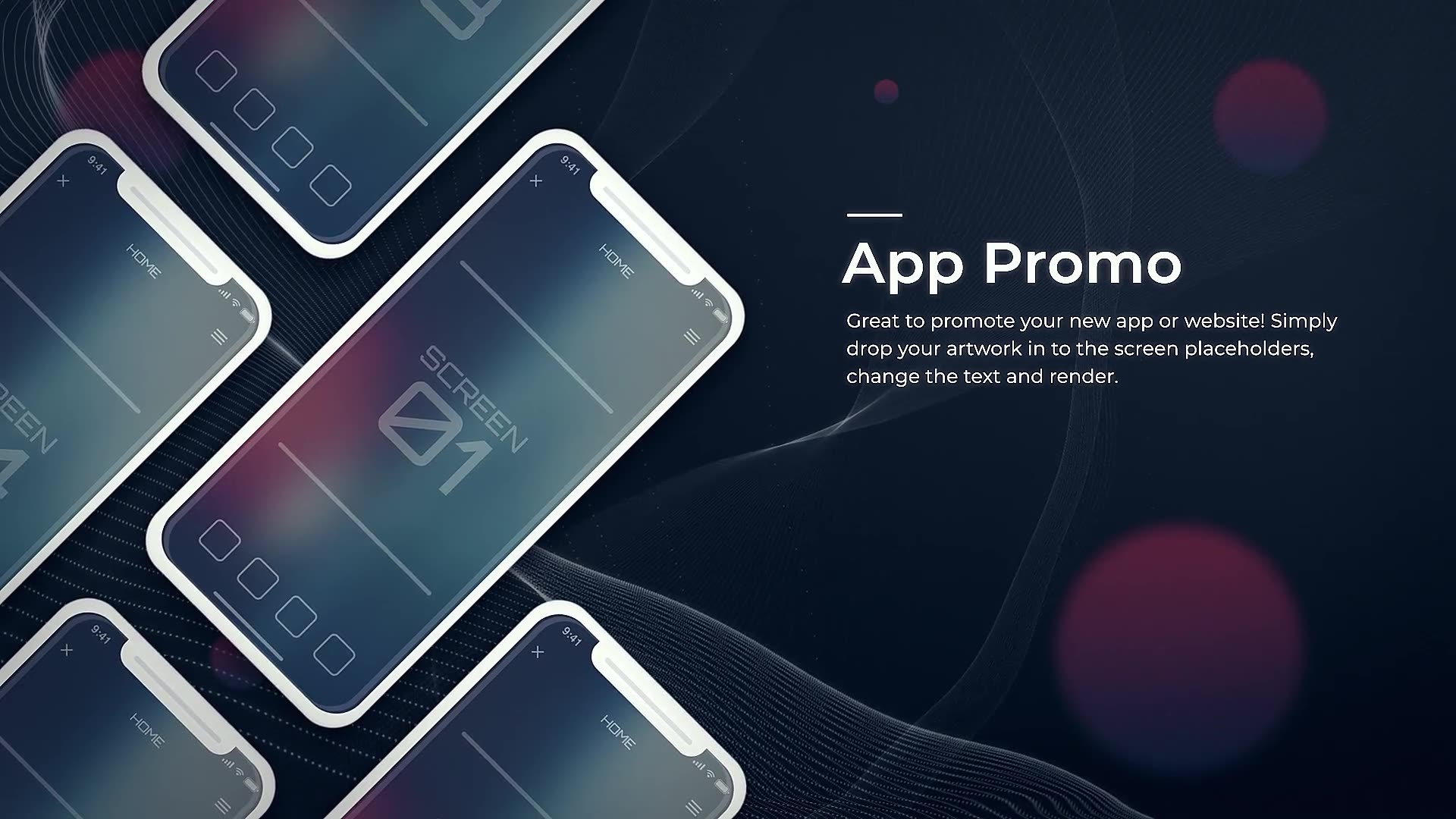 Mobile App Promo | UI Prsentation Videohive 23927142 After Effects Image 2