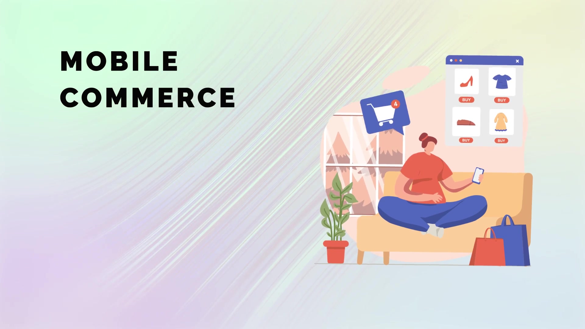Mobile commerce Scene Situation Videohive 36653944 After Effects Image 5