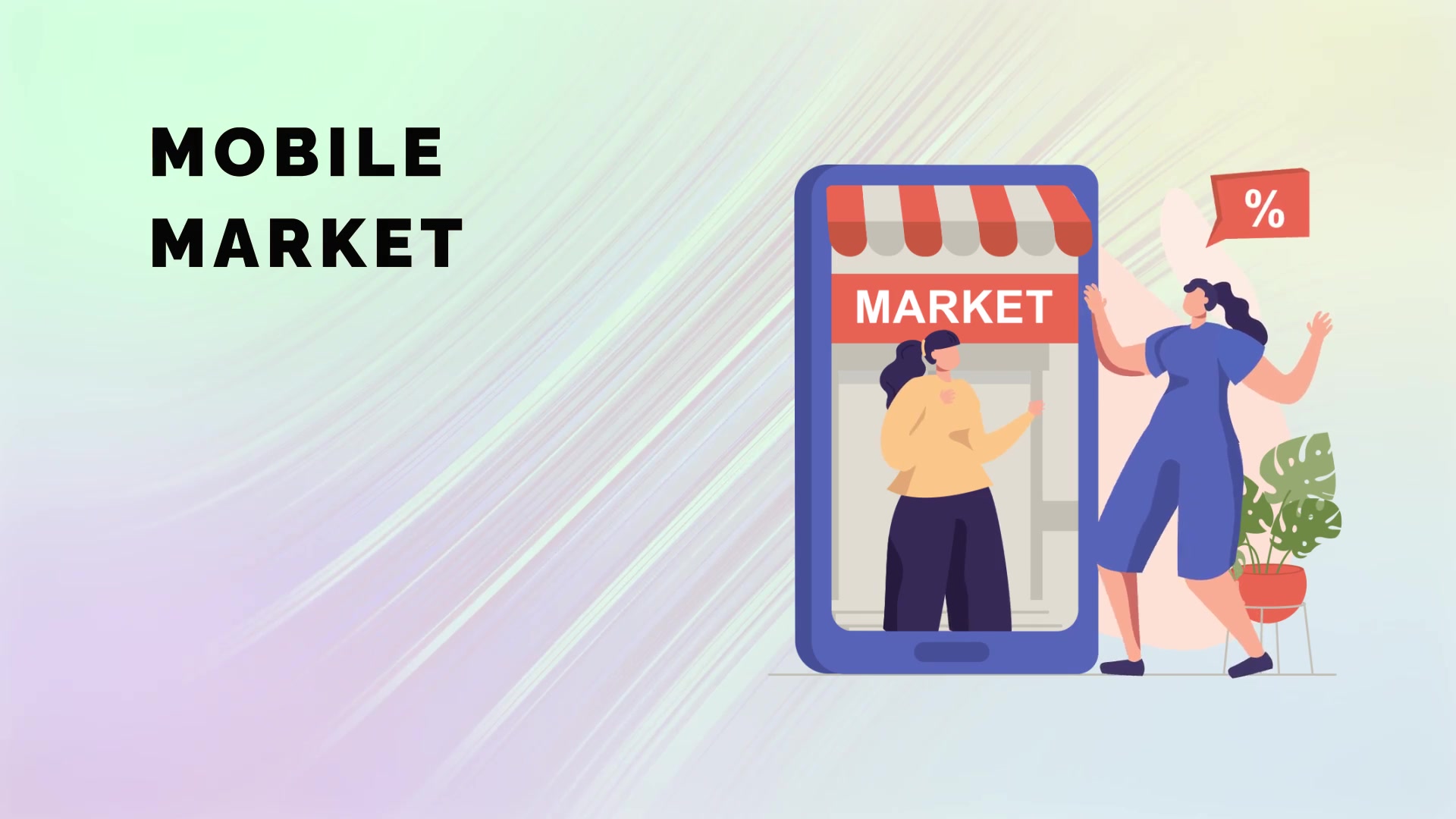 Mobile commerce Scene Situation Videohive 36653944 After Effects Image 6
