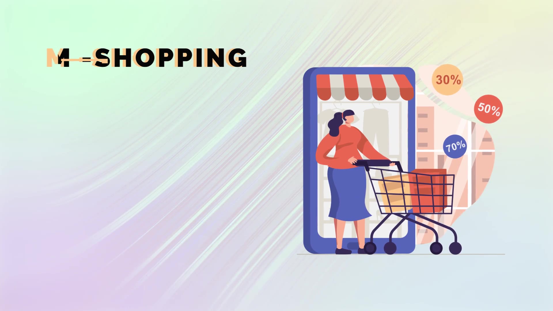 Mobile commerce Scene Situation Videohive 36653944 After Effects Image 7