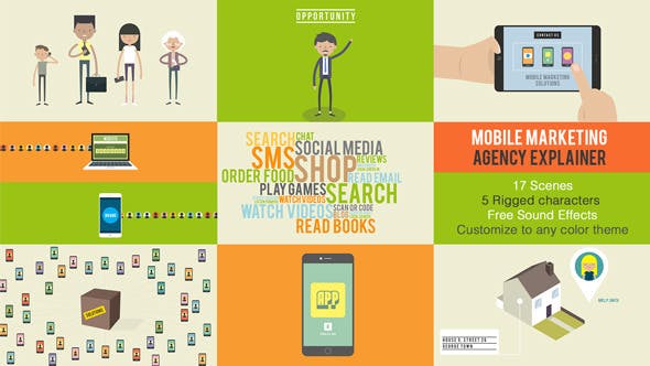 Mobile Marketing Agency Explainer - Download Videohive 10335332