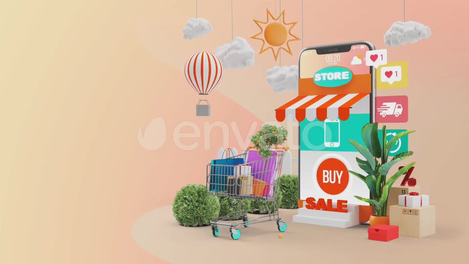 Mobile Online Shopping AE Project Videohive 28782295 After Effects Image 10