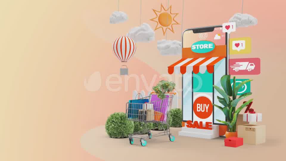Mobile Online Shopping AE Project Videohive 28782295 After Effects Image 13
