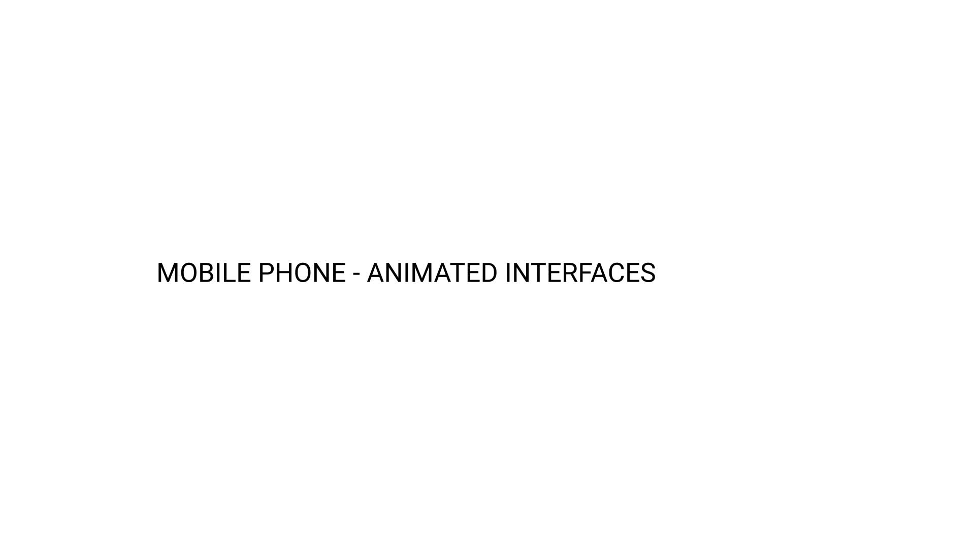 Mobile Phone Interfaces Videohive 30958983 After Effects Image 1