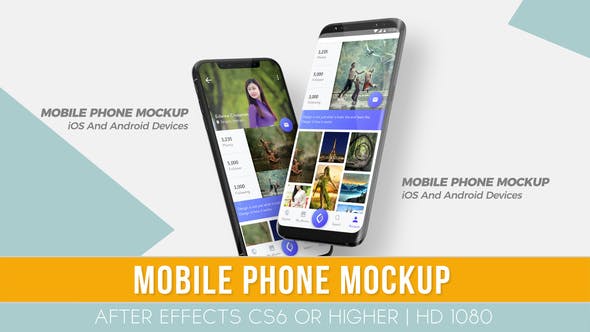 Mobile Phone Mockup - Videohive Download 21837894