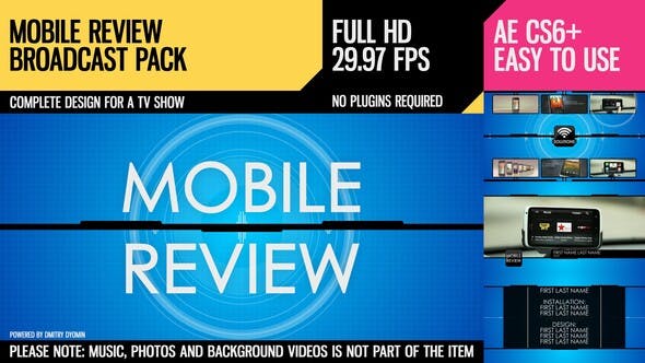 Mobile Review (Broadcast Pack) - Videohive Download 3112956