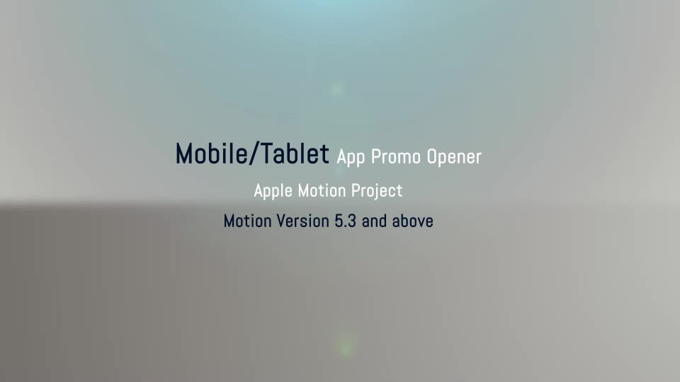 Mobile Tablet Apps Promo Apple Motion - Download Videohive 21362825