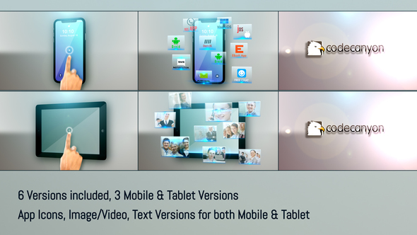 Mobile Tablet Apps Promo - Download Videohive 7907026