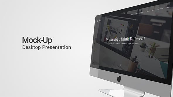 Mock Up Desktop Presentation - Download 20830010 Videohive