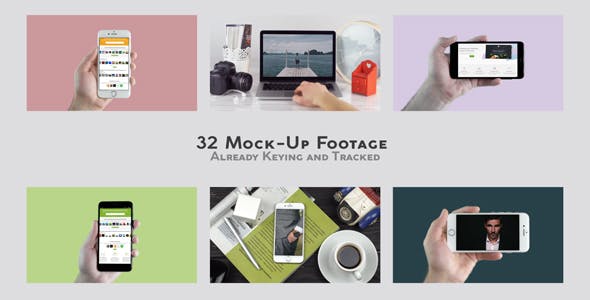 Mock Up Real Footage Mobile and Laptop - 21565398 Download Videohive