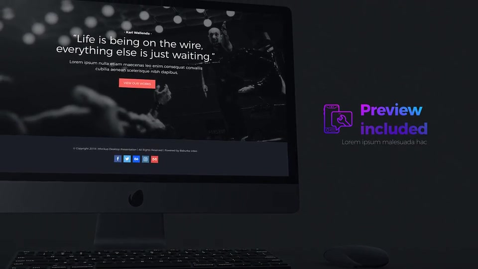 Mockup Desktop // Website Presentation Videohive 23148780 After Effects Image 12
