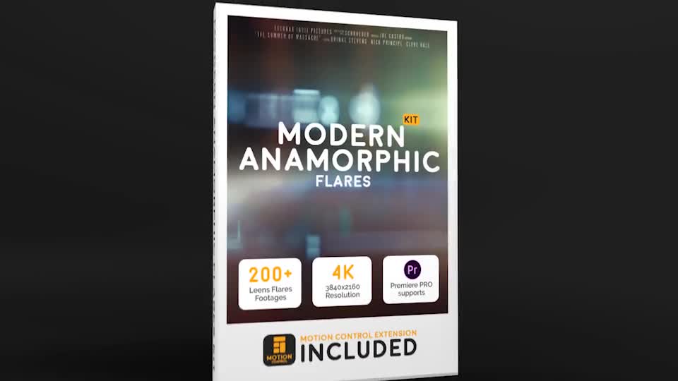 Modern Anamorphic Flares Kit Videohive 25575409 After Effects Image 1