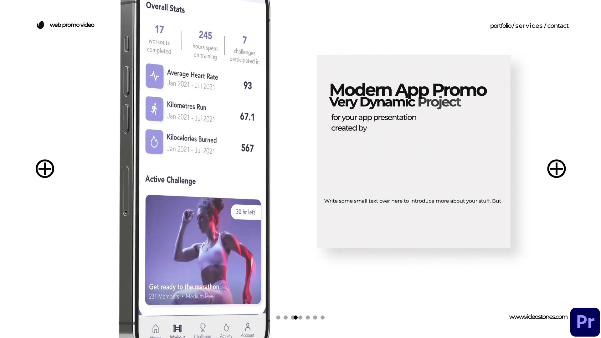 Modern App Promo Clean App Promo Video 3D Mockup Premiere Pro Videohive 34448561 Premiere Pro Image 4