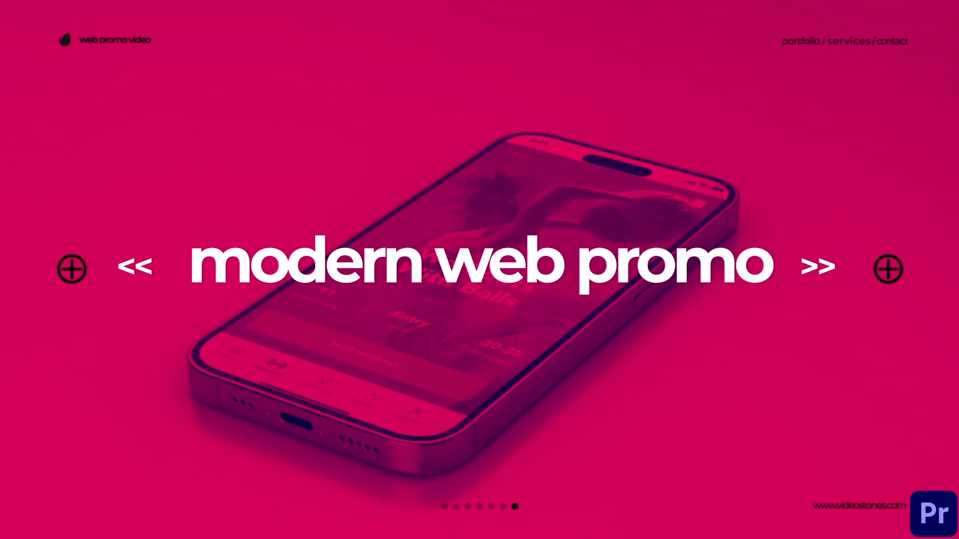 Modern App Promo Clean App Promo Video 3D Mockup Premiere Pro Videohive 34448561 Premiere Pro Image 9