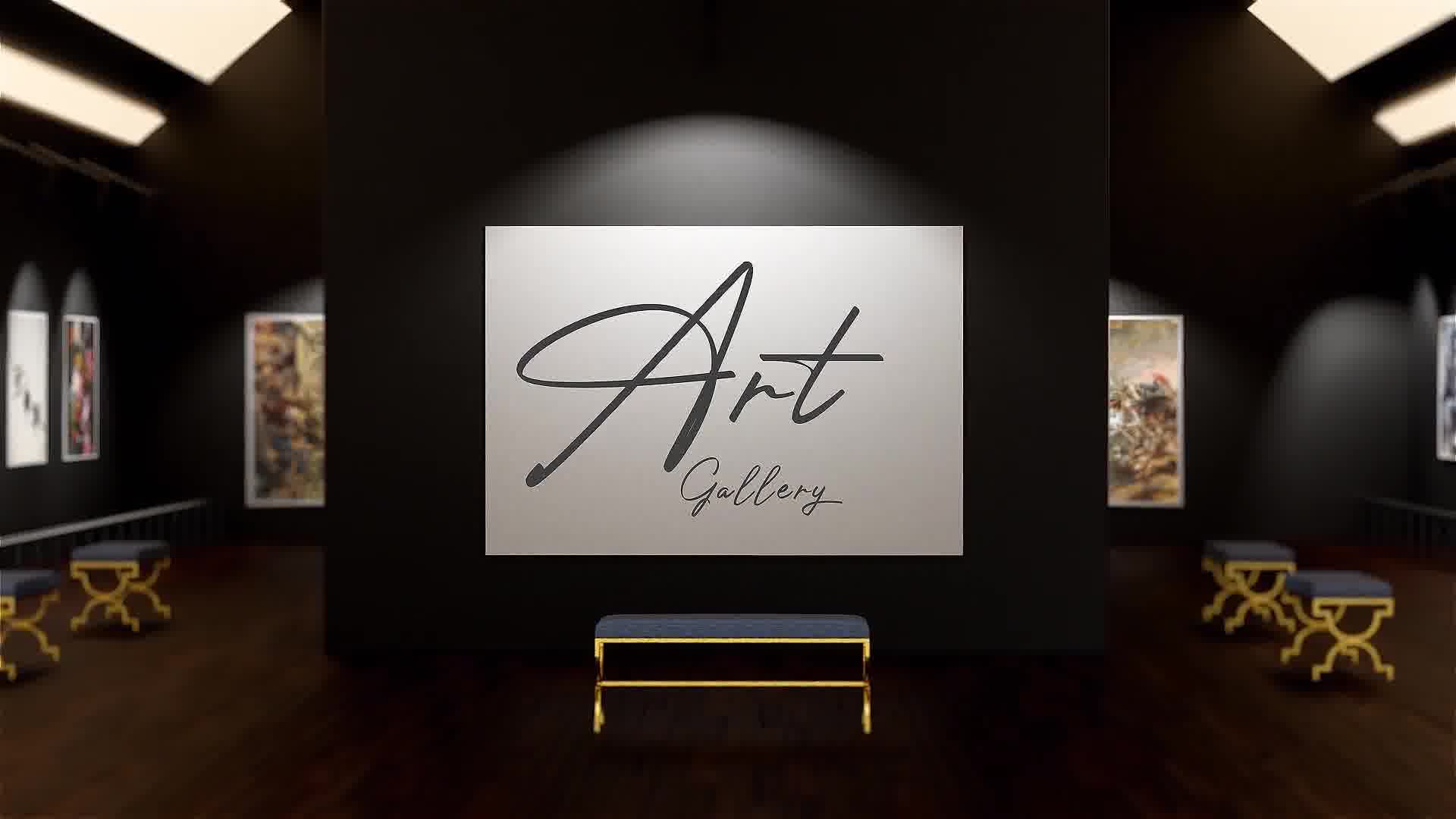 Modern Art 3d Gallery Videohive 38396019 After Effects Image 12