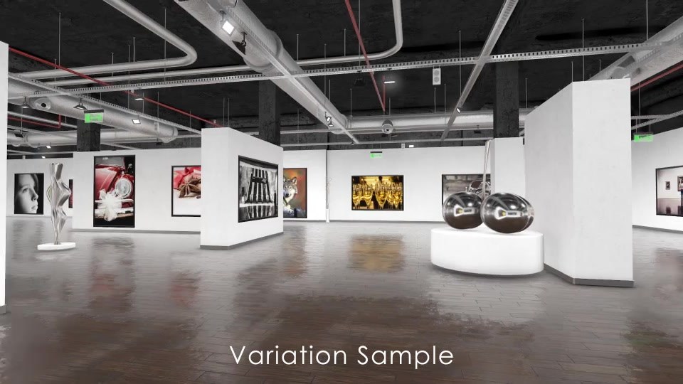 Modern Art Gallery 3D v2.1 - Download Videohive 15929195