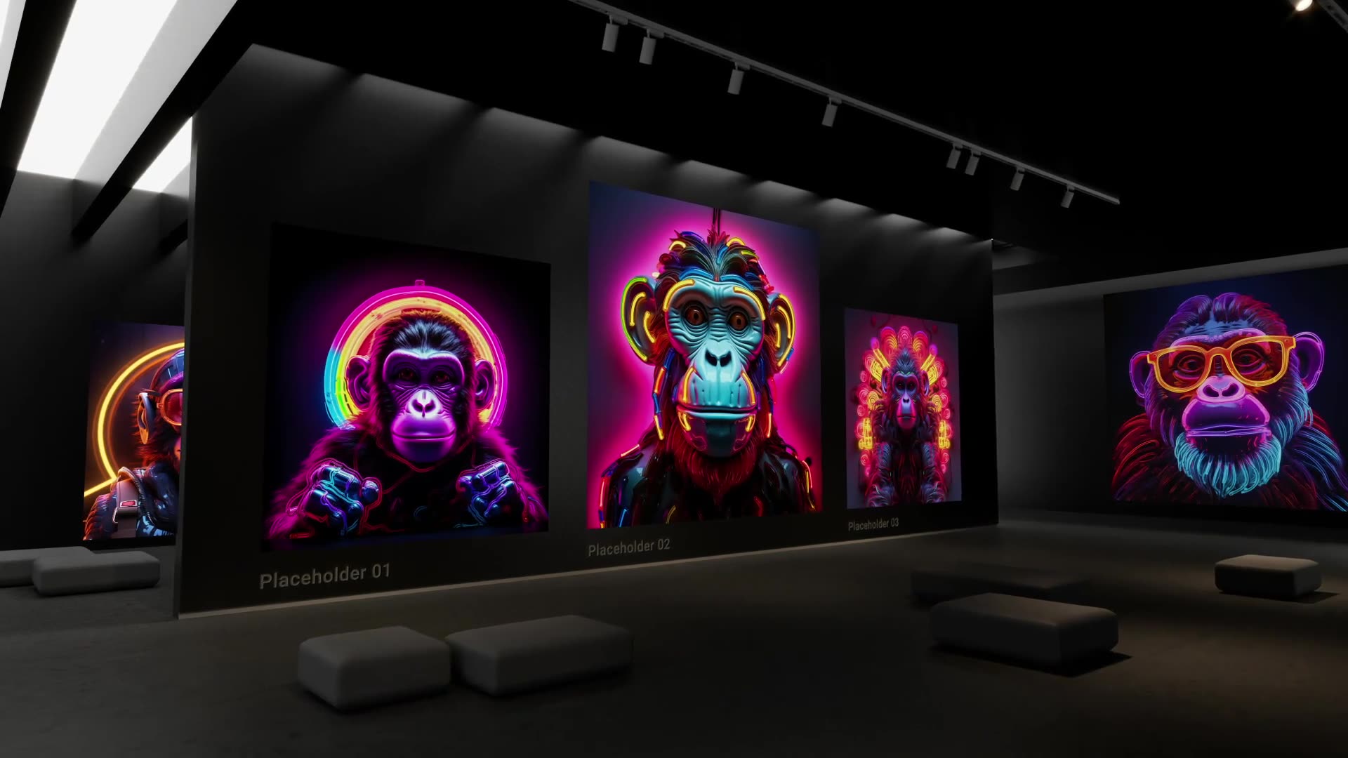 Modern Art Museum Gallery AI Traditional Art NFT Exhibition Videohive 49948346 After Effects Image 2