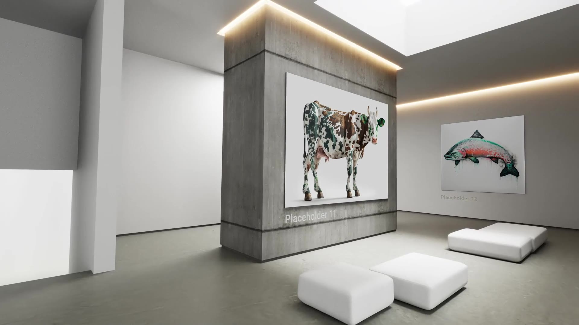 Modern Art Museum Gallery NFT AI Traditional Art Exhibition Videohive 42550449 After Effects Image 3