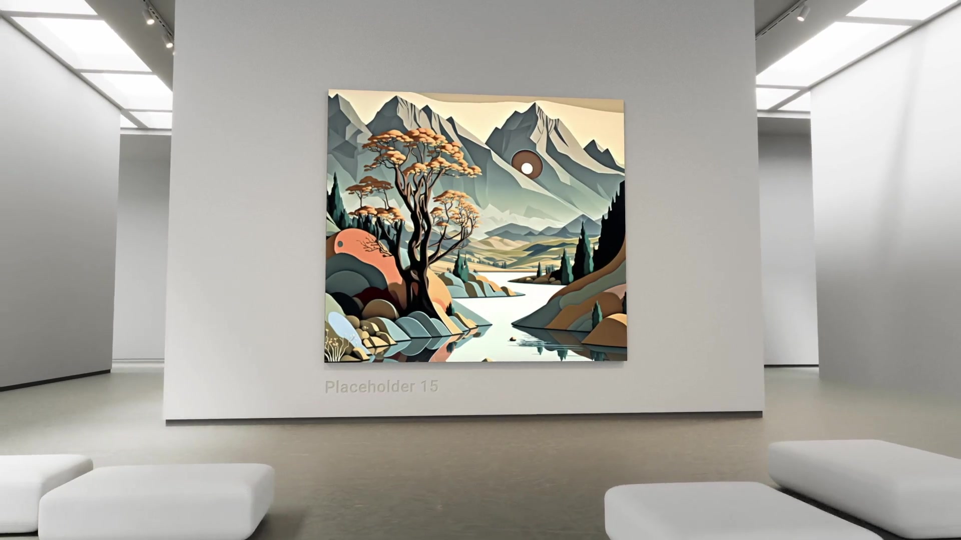 Modern Art Museum Gallery NFT AI Traditional Art Exhibition Videohive 42550449 After Effects Image 4