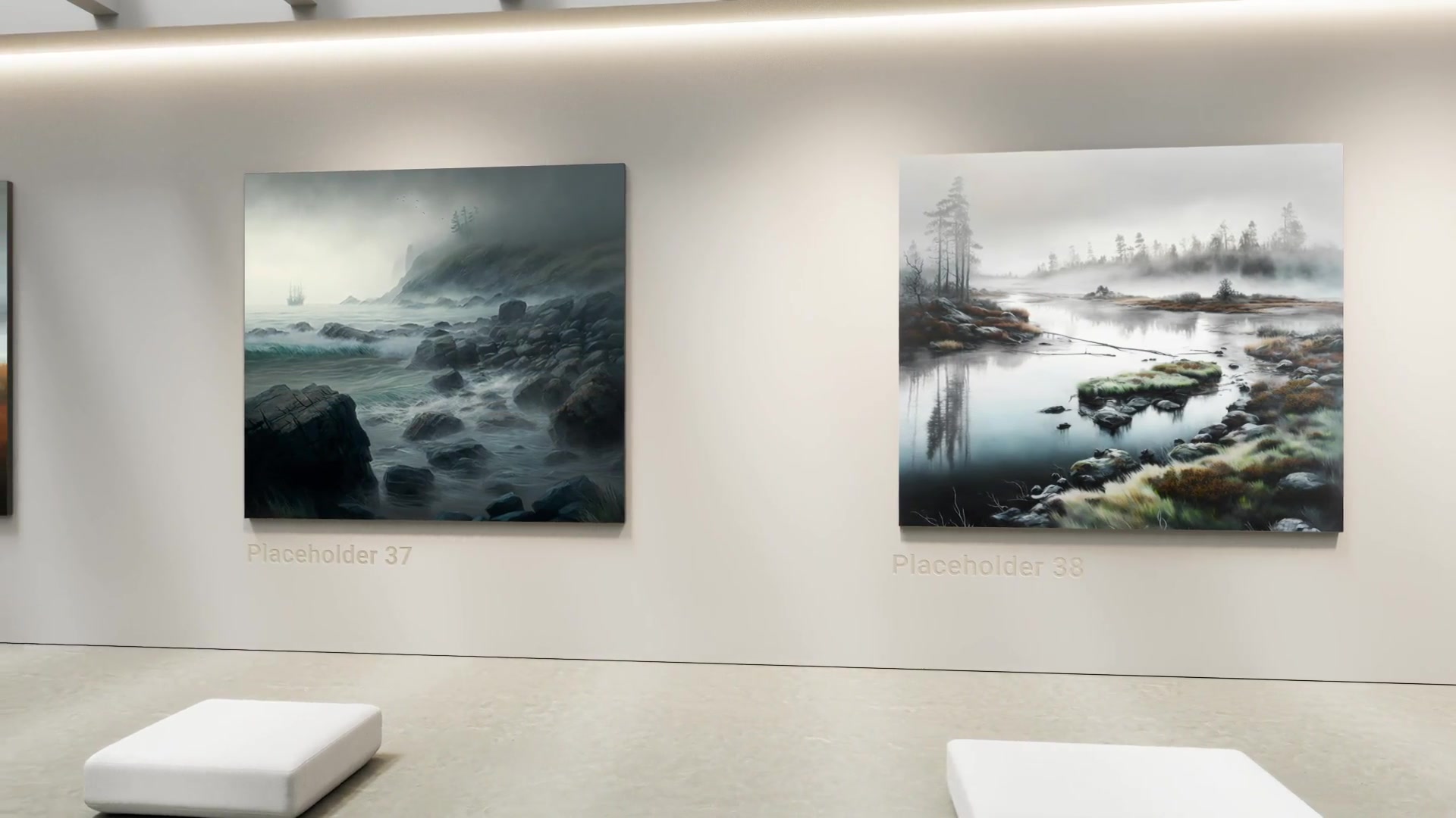 Modern Art Museum Gallery NFT AI Traditional Art Exhibition Videohive 42550449 After Effects Image 9