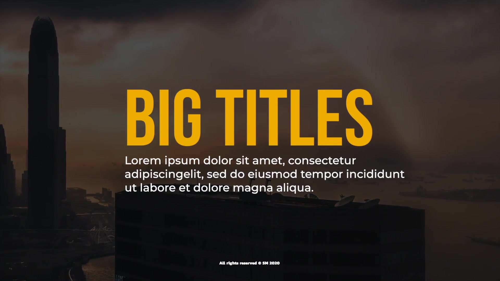 Modern Big Titles | After Effects Videohive 34315988 After Effects Image 8