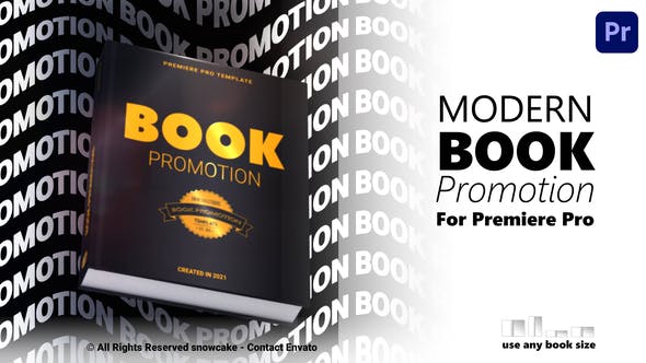 Modern Book Promotion For Premiere Pro - 33746622 Videohive Download