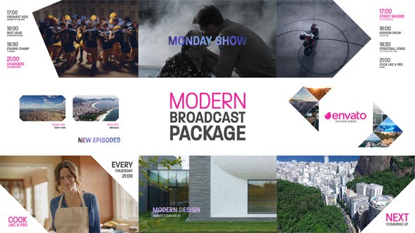 Modern Broadcast Package - 16982988 Videohive Download