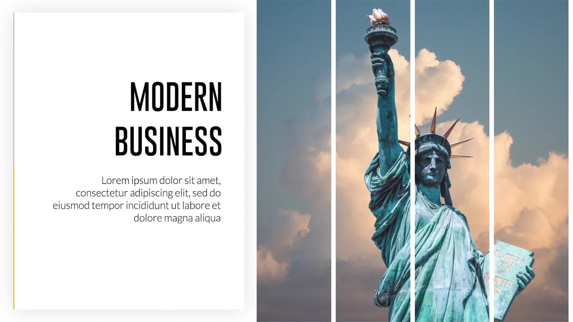 Modern Business Clean Lines // Final Cut Pro X Videohive 30886289 Apple Motion Image 1