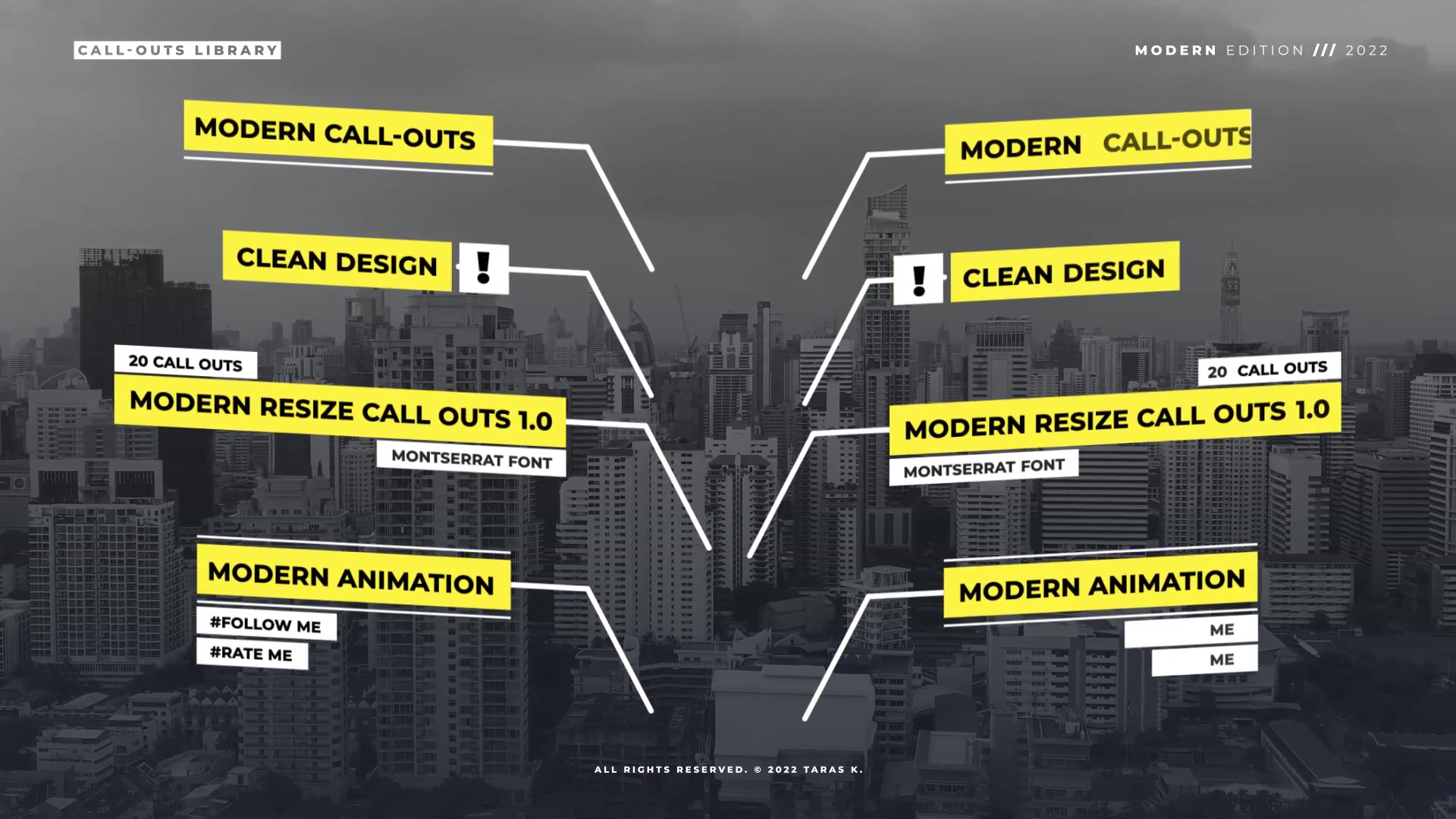 Modern Call Outs 1.0 | After Effects Videohive 36369178 After Effects Image 4