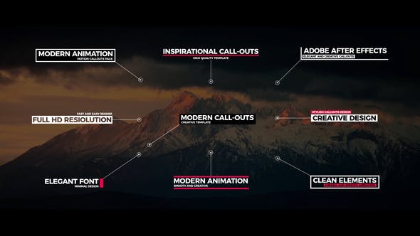 Modern Call Outs - Download Videohive 29733883