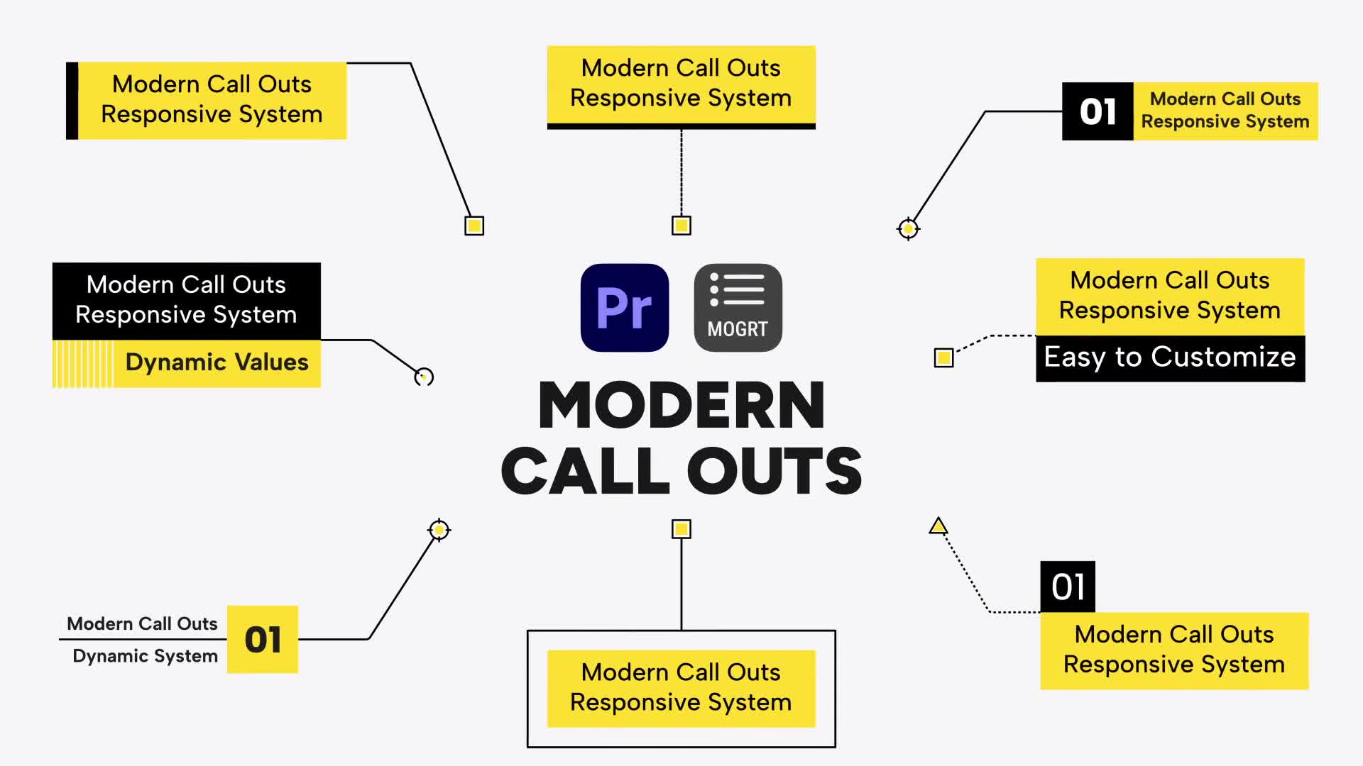 Modern Call Outs For Premiere Pro Videohive 39991819 Premiere Pro Image 1