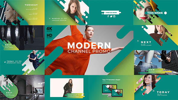 Modern Channel Promo v2 - Download Videohive 21413897