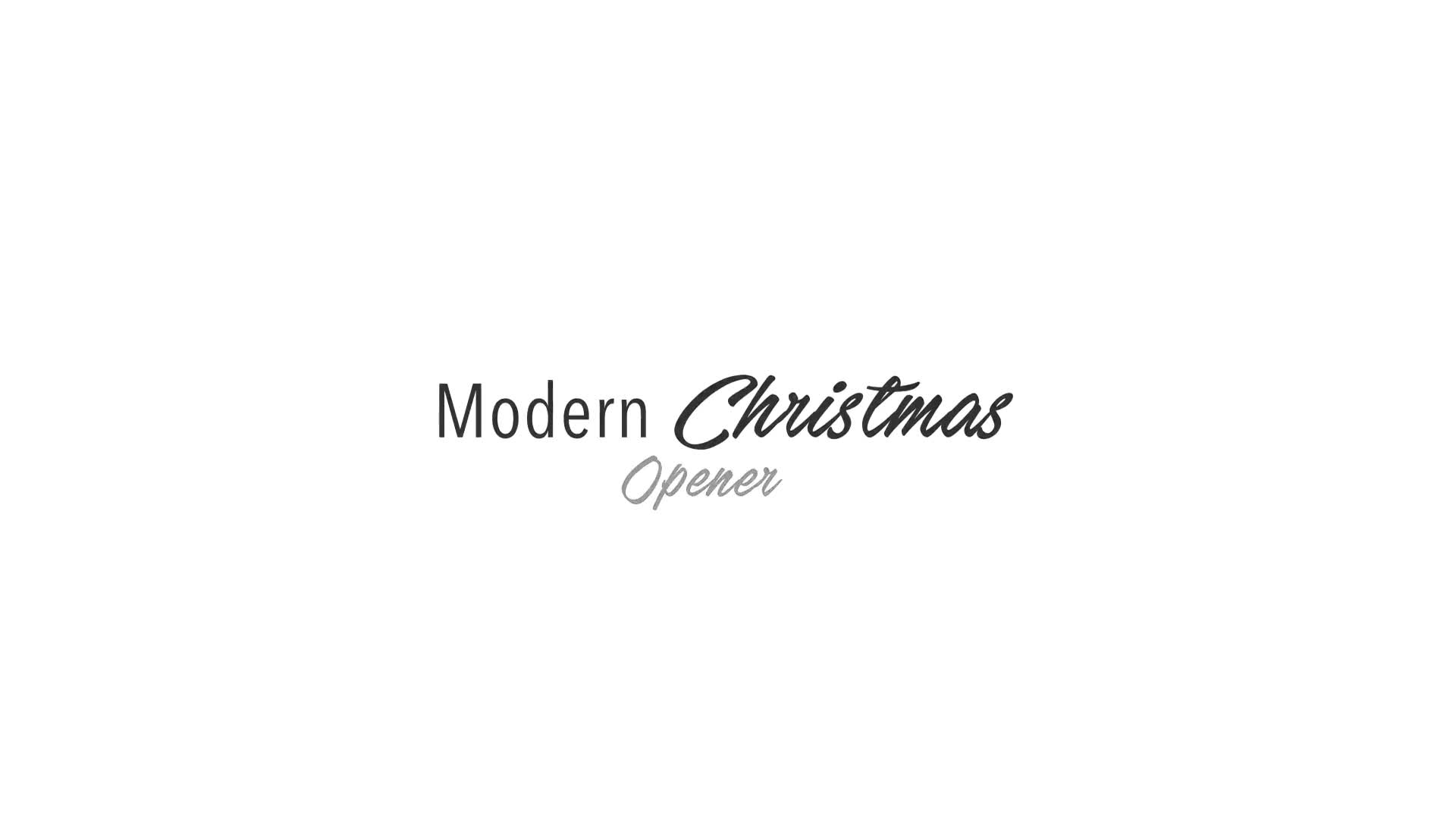 Modern Christmas Opener - Download Videohive 21063057