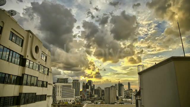 Modern City Skyline Day To Night Timelapse HDR  Videohive 3164999 Stock Footage Image 5