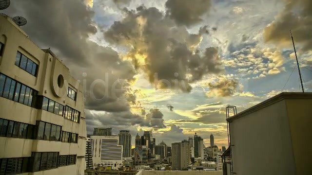 Modern City Skyline Day To Night Timelapse HDR  Videohive 3164999 Stock Footage Image 6