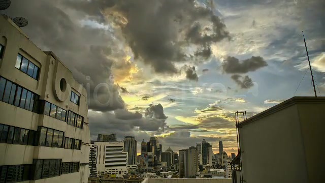 Modern City Skyline Day To Night Timelapse HDR  Videohive 3164999 Stock Footage Image 7