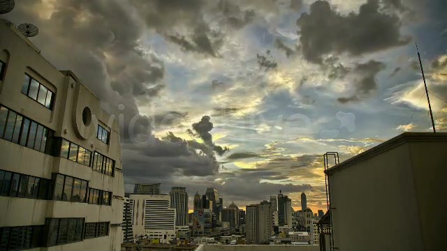 Modern City Skyline Day To Night Timelapse HDR  Videohive 3164999 Stock Footage Image 8