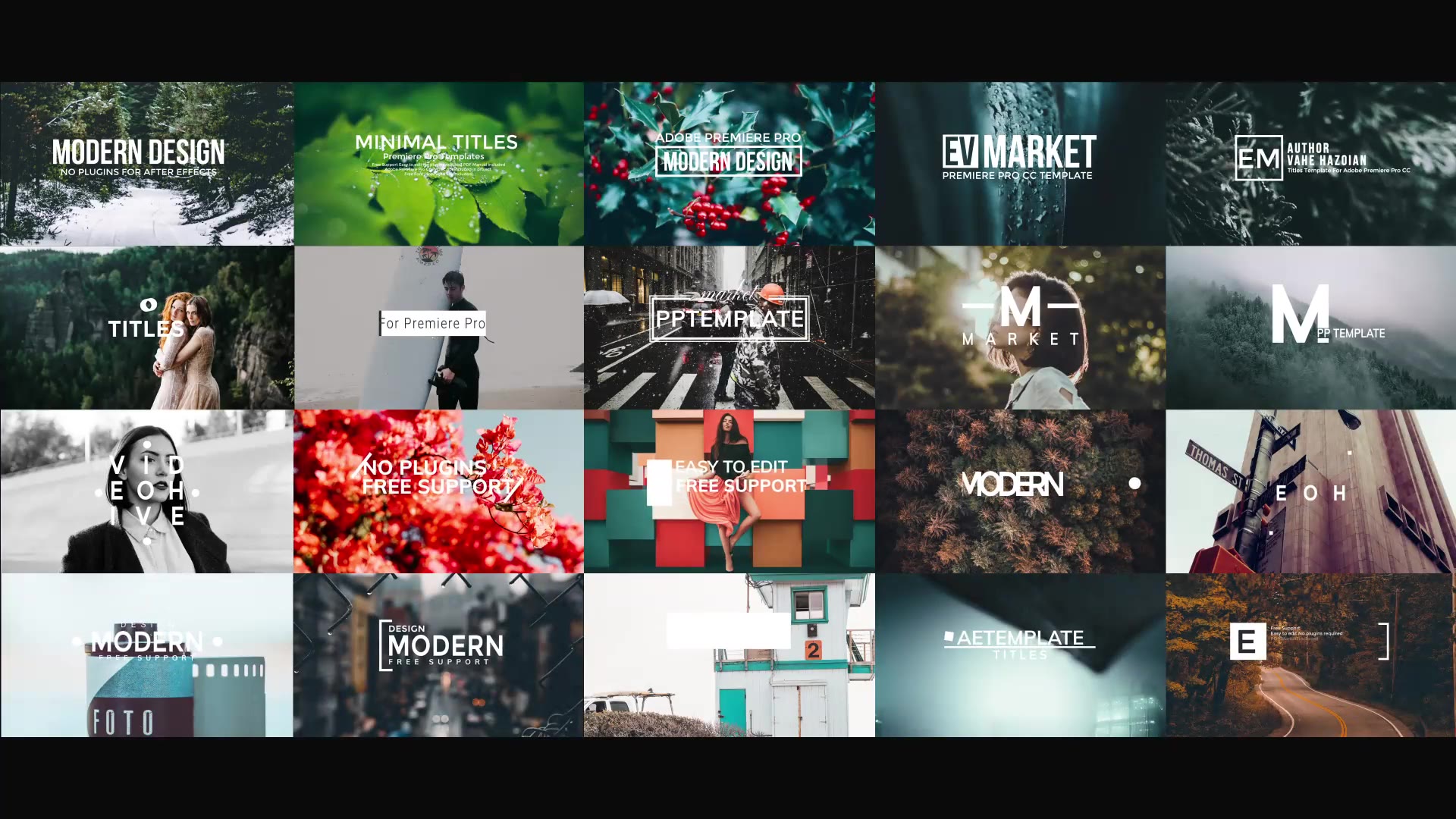 Modern Clean Titles For Premiere Pro Videohive 23555245 Premiere Pro Image 6