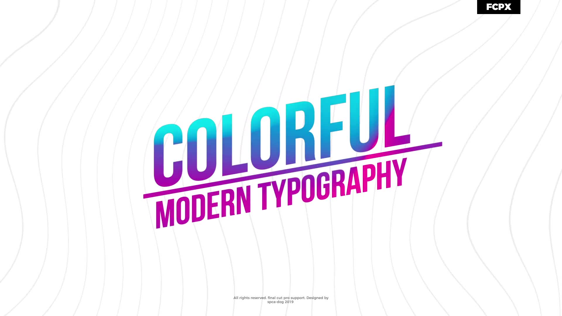 Modern Colorful Titles | FCPX Videohive 24535686 Apple Motion Image 2