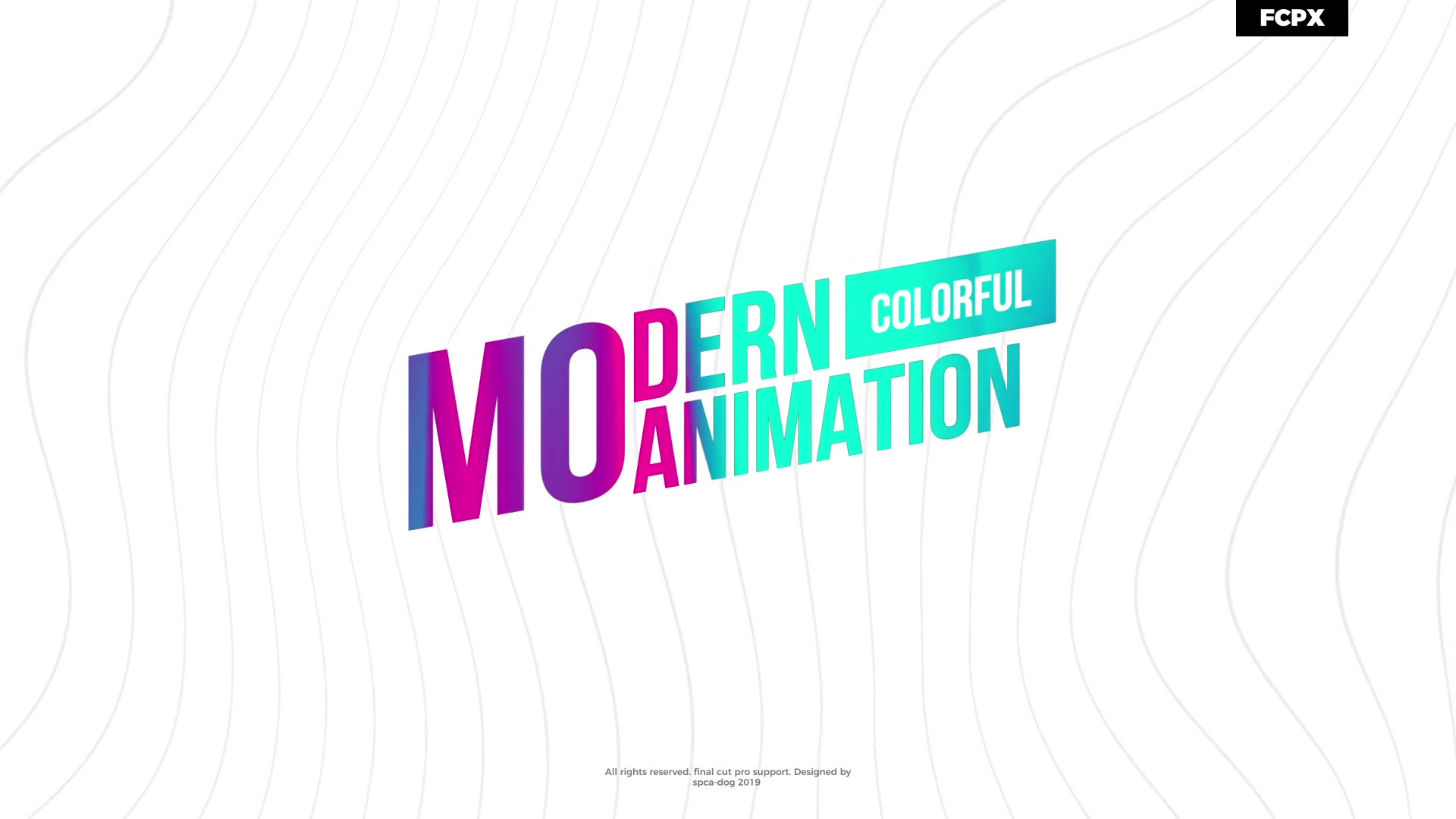 Modern Colorful Titles | FCPX Videohive 24535686 Apple Motion Image 6