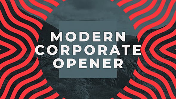 Modern Corporate Opener - Download Videohive 20464803