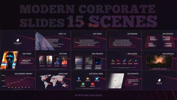 Modern Corporate Slides - Videohive Download 22586418