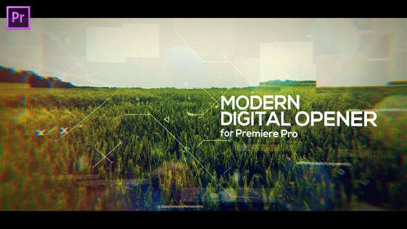 Modern Digital Opener for Premiere Pro - 27768244 Videohive Download