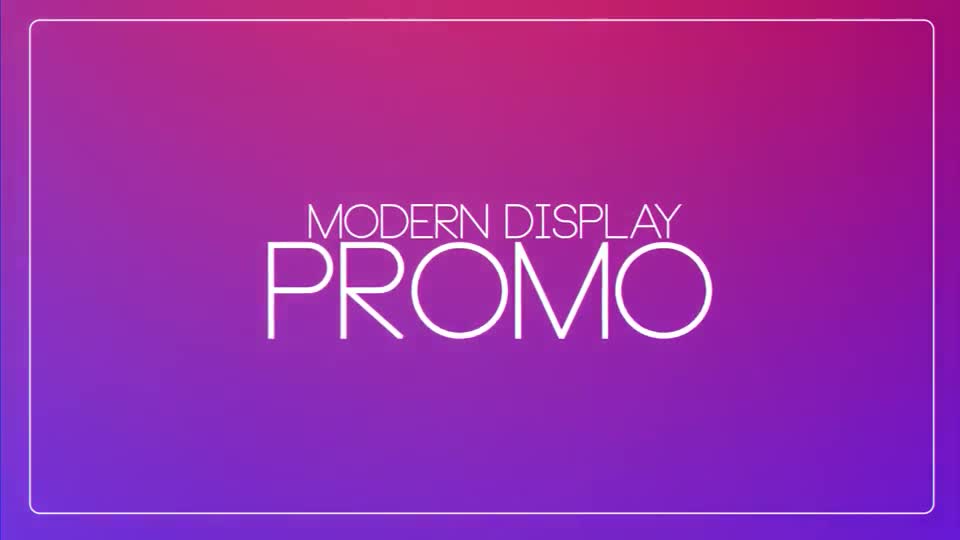 Modern Display Promo - Download Videohive 19320617