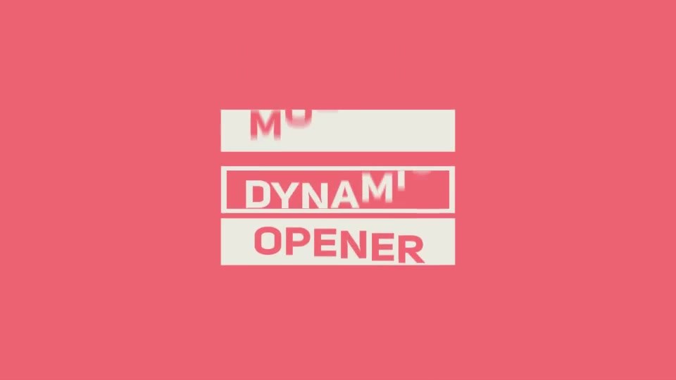 Modern Dynamic Opener Slideshow - Download Videohive 19758838
