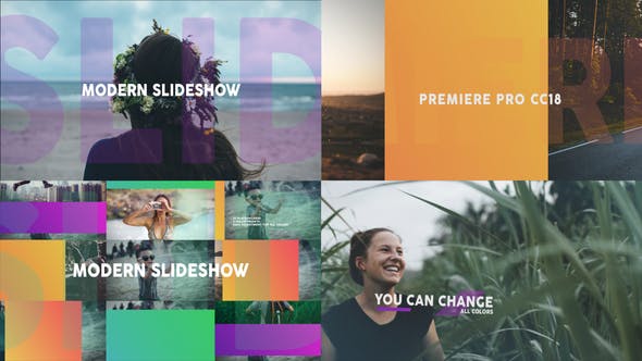 Modern Dynamic Slideshow MOGRT - Download Videohive 26036239