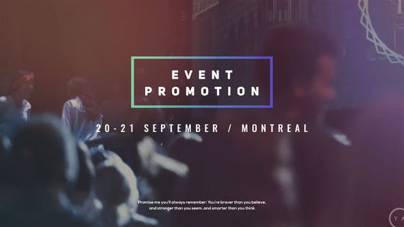 Modern Event Promo - Videohive Download 24806020