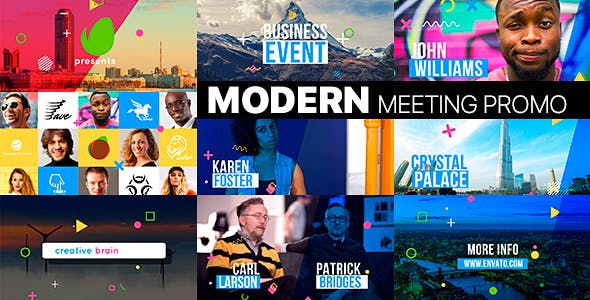 Modern Event Promotion \ Conference \ Forum \ Meeting - Videohive 17789589 Download