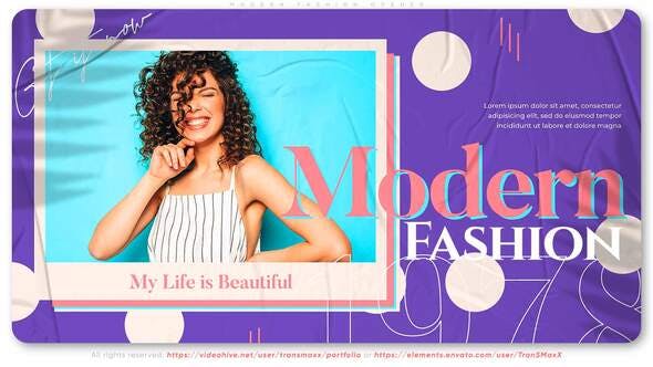 Modern Fashion Opener - 28116166 Videohive Download