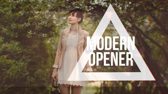 Modern Fashion Opener // Fast Glitch Slideshow - Download Videohive 17273819